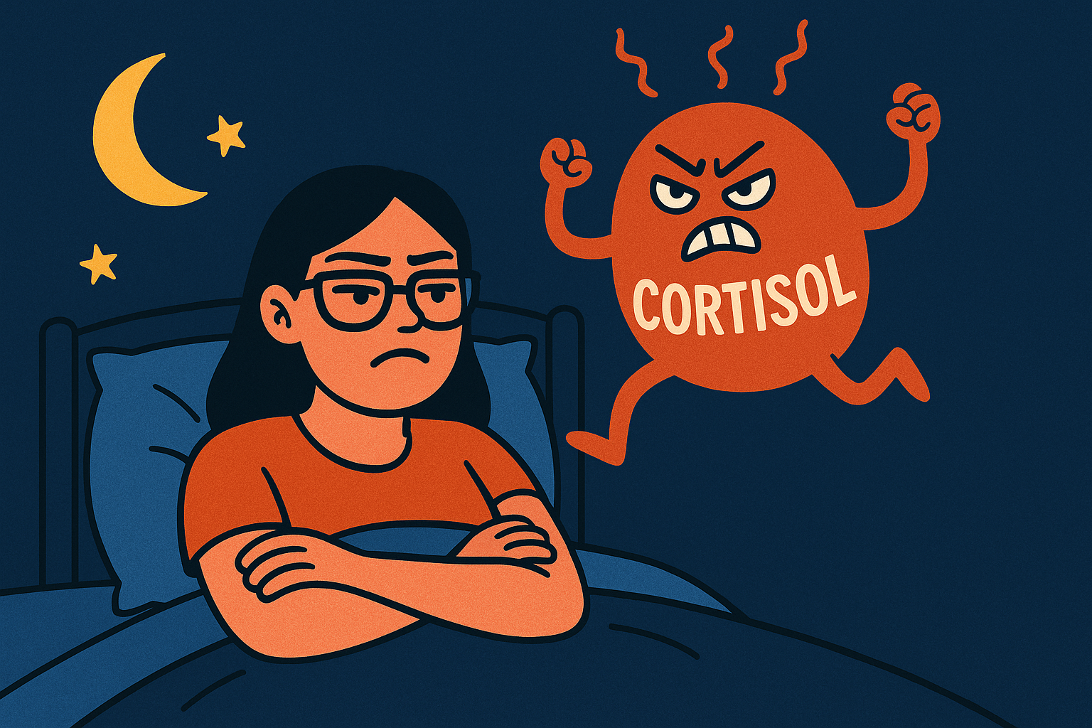 Cortisol’s hogging your bed (and That’s a BIG Problem)