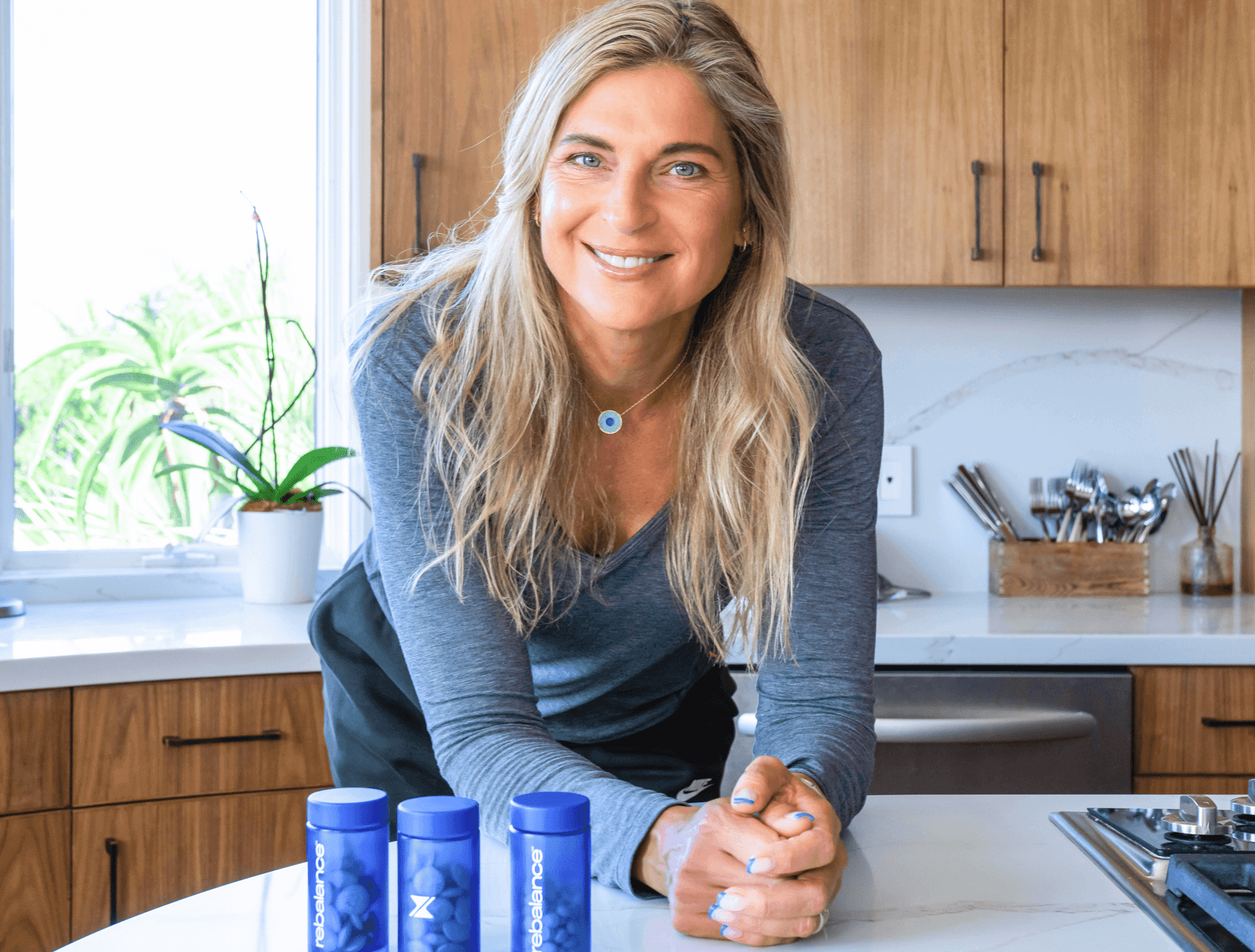 Rebalance Health Partners with Former Professional Volleyball Athlete, Fitness Guru, and New York Times Best-Selling Author - Gabrielle Reece - Rebalance Health, Inc.