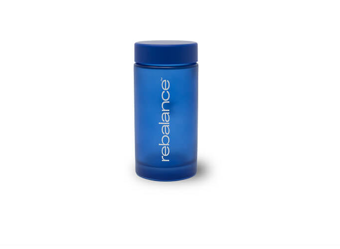Rebalance 
Frosted Glass Refillable Mint Jar