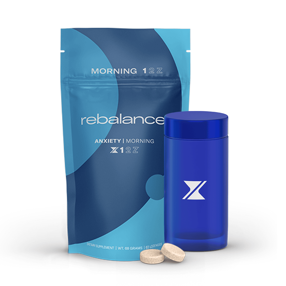 rebalance health anxiety system pouche and lozenges